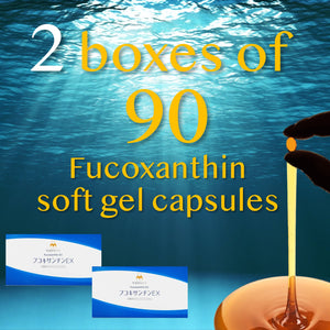 [Free shipping] Fucoxanthin EX 200mg - 90 Soft Gel Capsules