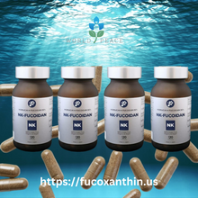 Tải hình ảnh vào trình xem Thư viện, [Free Shipping] NK-FUCOIDAN – Organic, Gluten free, 100% Seaweed extraction, Vegan, Vegetarian, High Molecular Weight Fucoidan Capsules 高分子 [ フコイダン カプセル]