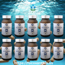 Tải hình ảnh vào trình xem Thư viện, [Free Shipping] NK-FUCOIDAN – Organic, Gluten free, 100% Seaweed extraction, Vegan, Vegetarian, High Molecular Weight Fucoidan Capsules 高分子 [ フコイダン カプセル]